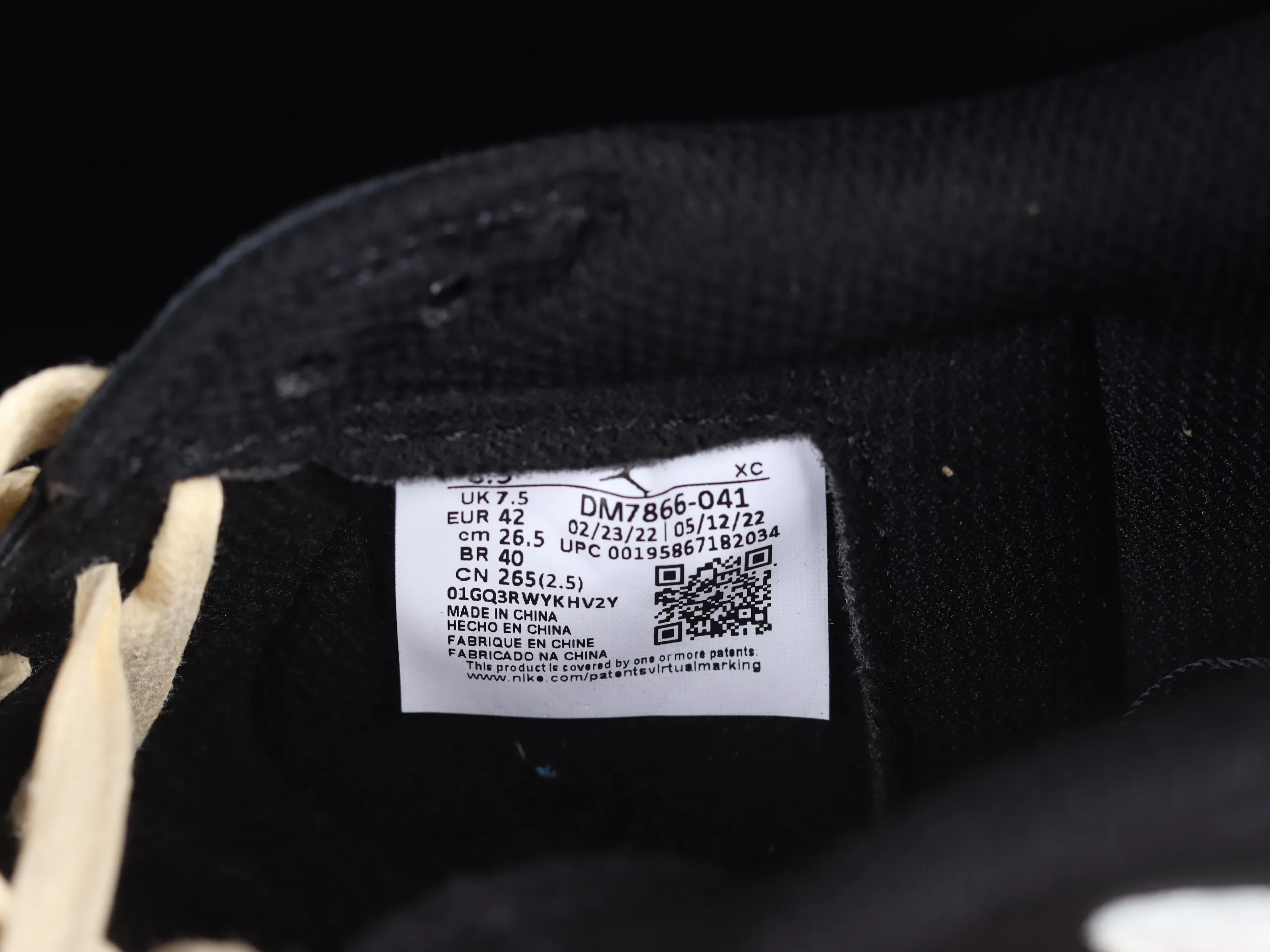 All categories Air Jordan Jordan series basketball shoes Air Jordan 1 Low Travis Scott x Air Jordan 1 AJ1 Joe 1 Overhook low-top basketball shoes DM7866-041